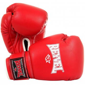 Перчатки боксерские Reyvel 8 унций красные