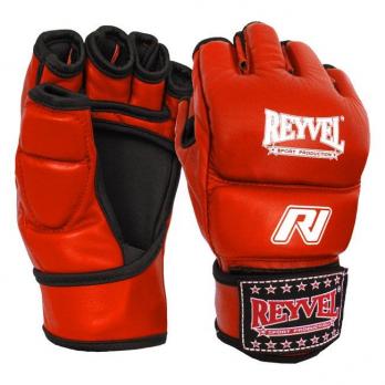 Перчатки M1 Reyvel (MMA, Mixfight) красные
