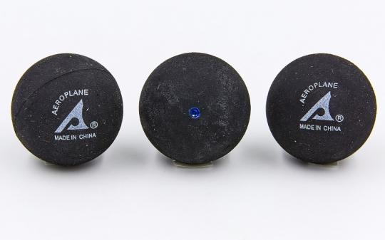 Мяч для сквоша AEROPLANE синяя точка