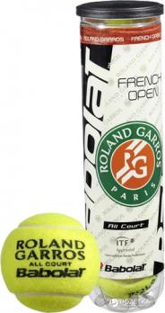 Теннисные мячи Babolat French Open 4шт в банке