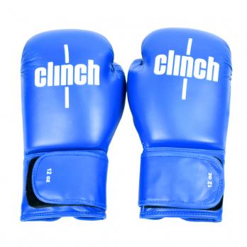 Перчатки боксерские Clinch Olimp синие 12 унций