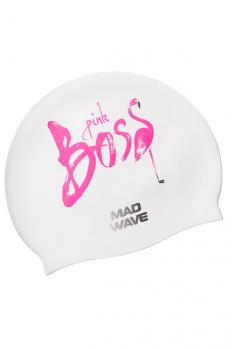 Шапочка Silicone PINK BOSS Mad Wave