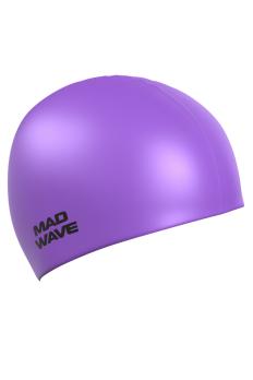 Шапочка для плавания Mad Wave Neon violet