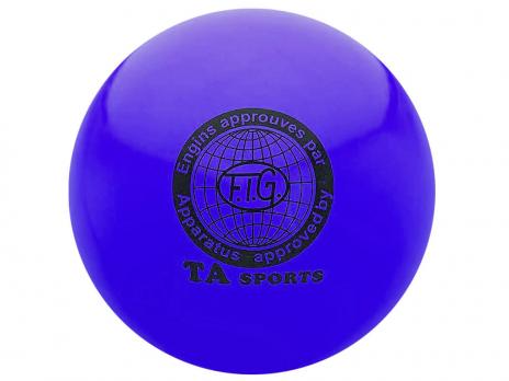 Мяч для художественной гимнастики TA Sport 15 см синий